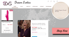 Desktop Screenshot of dreamerotics.com